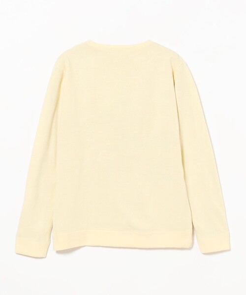 dip（ディップ）の「dip / 別注 2Layer V Neck Knit 24AW（ニット/セーター・メンズ・オフホワイト/ブラック/ブラック系その他4/ネイビー・S/M/L/XL）」の6枚目の写真