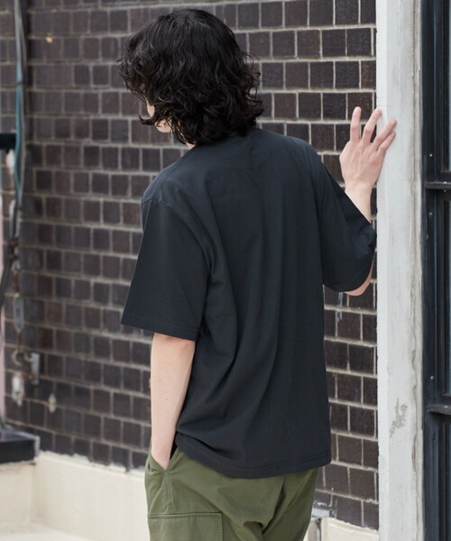 KAVU(カブー)の「KAVU(カブー)別注マウントロゴTシャツ(Tシャツ/カットソー・メンズ・ホワイト/ダークグレー/ベージュ・M/L/XL)」の13枚目の写真