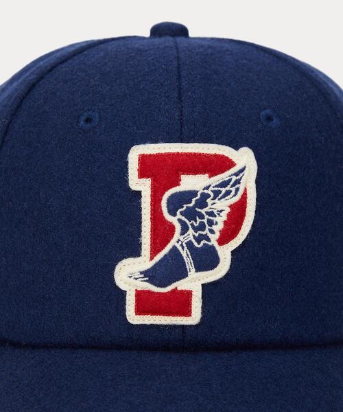 POLO RALPH LAUREN 'P-WING CAP'キャップ 黒 ブラック ポロ