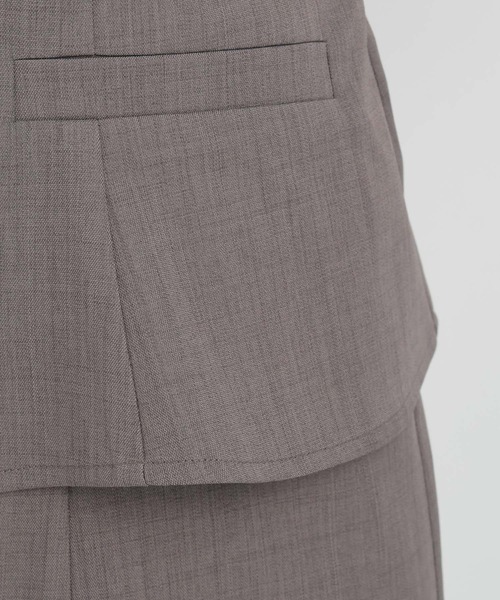 Andemiu（アンデミュウ）の「2Pキャミ×キャミワンピース135681（ワンピース・レディース・ダークブラウン/グレー/ラベンダー・SMALL/MEDIUM）」の19枚目の写真