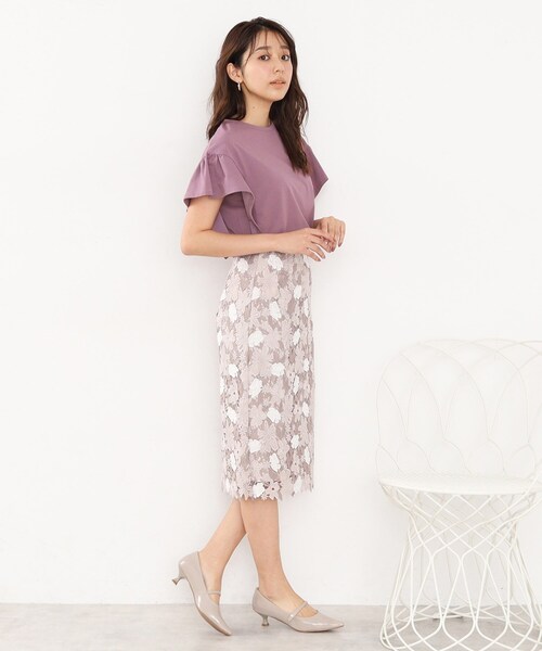 index（インデックス）の「◆エナメルパール調ストラップパンプス（パンプス・レディース・ブラック/ベージュ・03/02）」の11枚目の写真