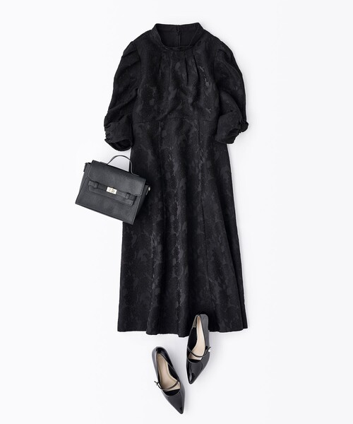 index（インデックス）の「◆エナメルパール調ストラップパンプス（パンプス・レディース・ブラック/ベージュ・03/02）」の12枚目の写真