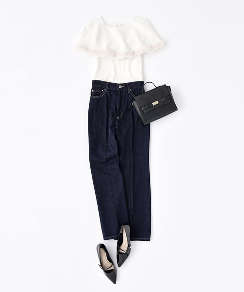 index（インデックス）の「◆エナメルパール調ストラップパンプス（パンプス・レディース・ブラック/ベージュ・03/02）」の13枚目の写真