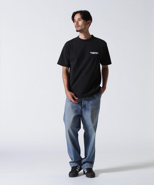 AVIREX(アヴィレックス)の「《直営店限定》STENCIL T-SHIRT "HAT IN THE RING" / ステンシル Tシャツ "ハット イン ザ リング" / AVIREX / アヴィレックス(Tシャツ/カットソー・メンズ・ホワイト/その他10/その他18/ブラック・M/L/XL/2XL)」の7枚目の写真