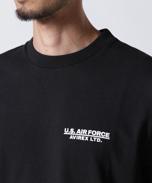 AVIREX(アヴィレックス)の「《直営店限定》STENCIL T-SHIRT "HAT IN THE RING" / ステンシル Tシャツ "ハット イン ザ リング" / AVIREX / アヴィレックス(Tシャツ/カットソー・メンズ・ホワイト/その他10/その他18/ブラック・M/L/XL/2XL)」の10枚目の写真