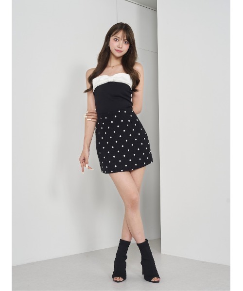 Darich  ビッグリボンベアトップ♡ Darich（ダーリッチ）の「ビッグリボンベアトップ（その他
