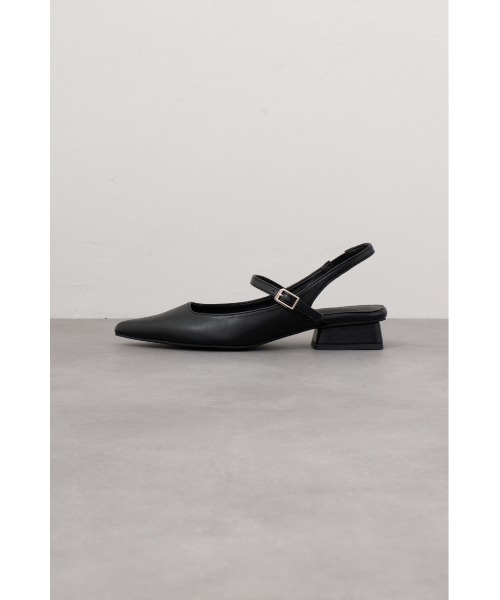 AZUL by moussy(アズールバイマウジー)の「インテッドスリングバックサンダル(サンダル・レディース・ブラック/シルバー・SMALL/MEDIUM/LARGE)」の9枚目の写真