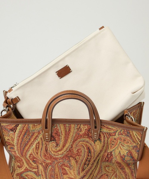 Chaos（カオス）の「Chaos(カオス)/＜A VACATION＞2024AW　BREAD M トートバッグ（トートバッグ・レディース・オレンジ・FREE）」の4枚目の写真