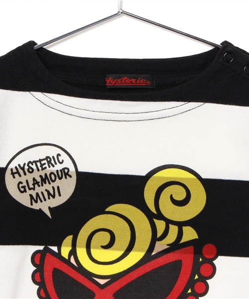 HYSTERIC GLAMOUR BABIES Tシャツ ボーダー HYSTERIC GLAMOUR BABIES Tシャツ ボーダー