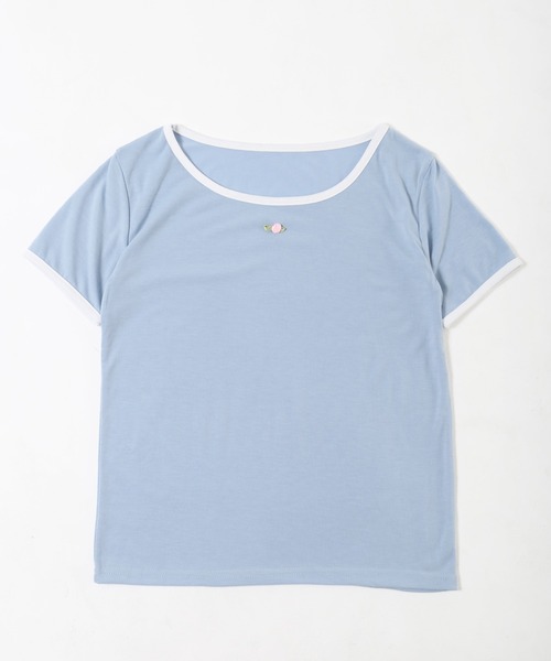 PHILLY(フィリー)の「ローズリンガーTシャツ(Tシャツ/カットソー・レディース・ホワイト/ブラック/ブルー・FREE)」の15枚目の写真