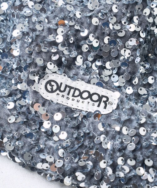 FREAK'S STORE（フリークスストア）の「OUTDOOR PRODUCTS × FREAK'S STORE/アウトドアプロダクツ 別注 2WAYスパンコールバッグ（ショルダーバッグ・レディース・ブラック/シルバー・ONE SIZE）」の11枚目の写真