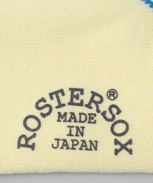 FREAK'S STORE（フリークスストア）の「ROSTER SOX/ロスターソックス 限定展開　PEACE/SOCKS / ピースソックス（ソックス/靴下・レディース・グレー/オフホワイト/レモンイエロー・SMALL）」の8枚目の写真