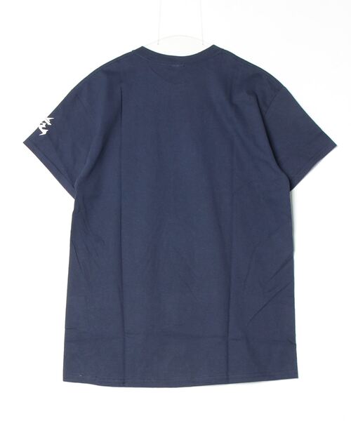 Mag.(マグ)の「【KINJAZ】Graphic T(Tシャツ/カットソー・メンズ・ホワイト/ネイビー・MEDIUM/LARGE)」の3枚目の写真