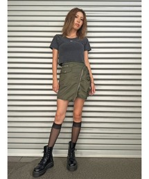 EGOIST | ロゴ刺繍加工チビT(Tシャツ/カットソー)