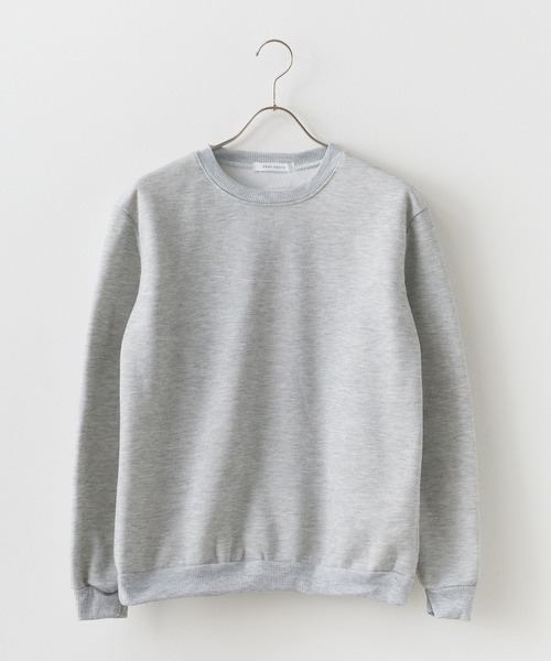 ROOPTOKYO（ループトウキョウ）の「ベーシック クルーリブスウェット ルーズシルエット（スウェット・メンズ・ベージュ/チャコール/アッシュ/サックスブルー/ブラック・L/XL/M）」の11枚目の写真