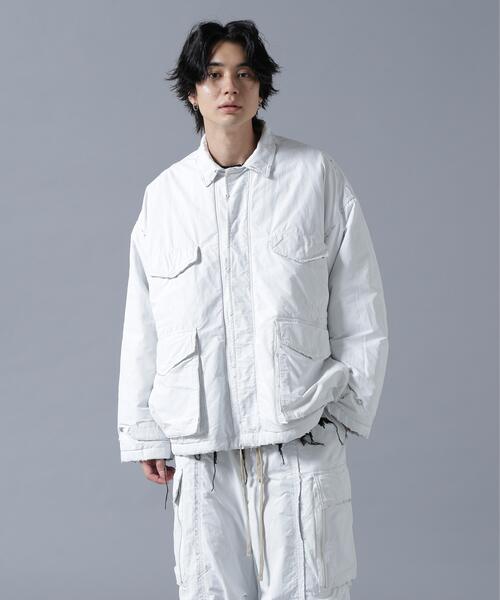 DANKE SCHON(ダンケシェーン)の「Dankeschon/ダンケシェーン/ボンディング M-65(ミリタリージャケット・メンズ・カーキ/ブラック/ホワイト・M/L)」の1枚目の写真