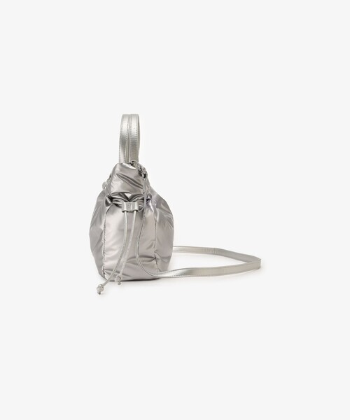 Afternoon Tea（アフタヌーンティー）の「パデッドショルダーバッグ（ショルダーバッグ・レディース・ブラック/シルバー・ONE SIZE）」の9枚目の写真