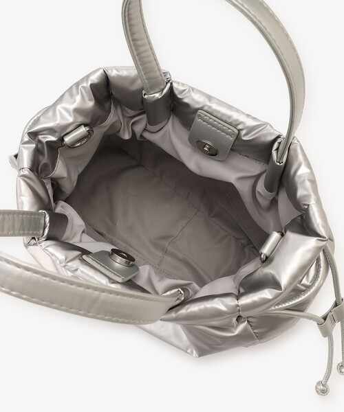 Afternoon Tea（アフタヌーンティー）の「パデッドショルダーバッグ（ショルダーバッグ・レディース・ブラック/シルバー・ONE SIZE）」の10枚目の写真