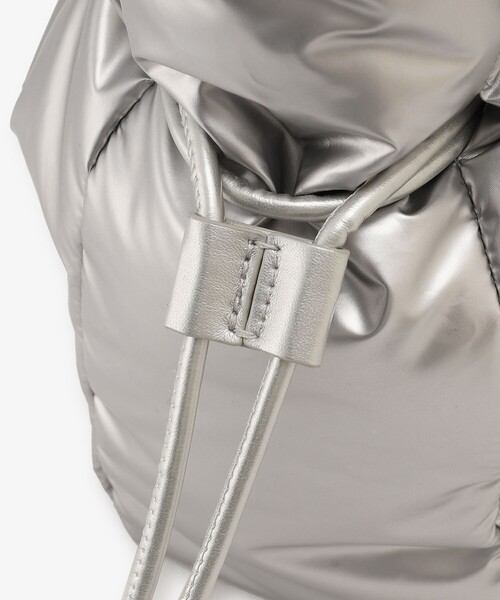 Afternoon Tea（アフタヌーンティー）の「パデッドショルダーバッグ（ショルダーバッグ・レディース・ブラック/シルバー・ONE SIZE）」の11枚目の写真