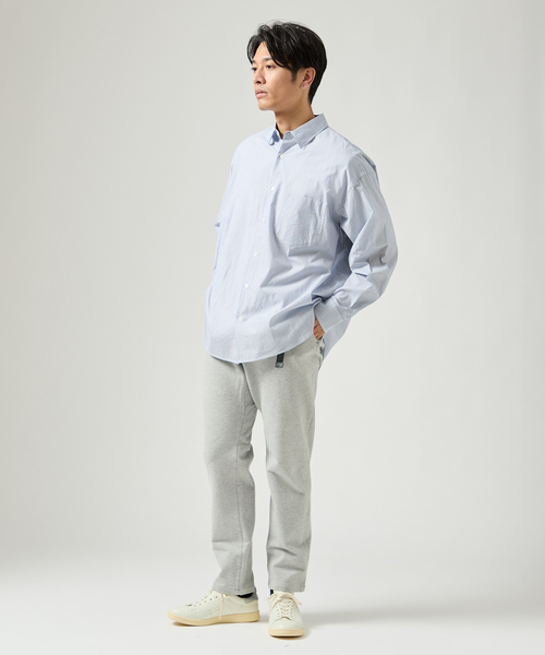 B.C STOCK（ベーセーストック）の「TWILL MOVING ストレッチイージーパンツ（その他パンツ・メンズ・ブラック/グレー/ブラウン・SMALL/MEDIUM/LARGE/X-LARGE）」の7枚目の写真