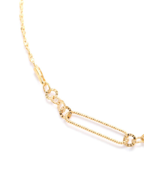 EDIT COLOGNE（エディットコロン）の「マンテルチェーンネックレス（ネックレス・レディース・ゴールド・ﾌﾘ-）」の3枚目の写真