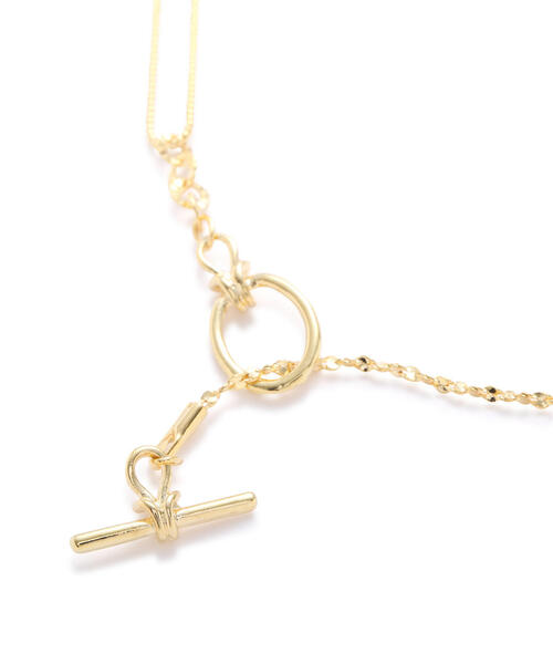 EDIT COLOGNE（エディットコロン）の「マンテルチェーンネックレス（ネックレス・レディース・ゴールド・ﾌﾘ-）」の5枚目の写真