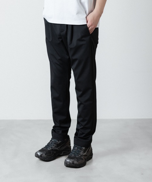 ATTACHMENT(アタッチメント)の「【 直営店・ZOZOTOWN限定 】ルカマットツイスト レギュラーフィット イージートラウザーズ / LUCA MATTE TWIST REGULAR FIT EAST TROUSERS(スラックス・メンズ・ブラック/ダークカーキ/ネイビー・1/2/3)」の13枚目の写真