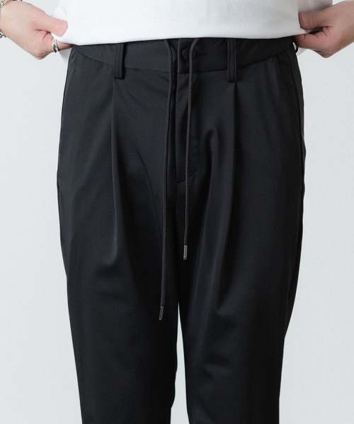 ATTACHMENT(アタッチメント)の「【 直営店・ZOZOTOWN限定 】ルカマットツイスト レギュラーフィット イージートラウザーズ / LUCA MATTE TWIST REGULAR FIT EAST TROUSERS(スラックス・メンズ・ブラック/ダークカーキ/ネイビー・1/2/3)」の16枚目の写真