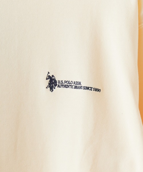 U.S. POLO ASSN.(ユーエスポロアッスン)の「U.S. POLO ASSN./ユーエスポロアッスン クルーネックスウェット(スウェット・メンズ・オートミール/ネイビー/アイボリー/ブラック・M/L/LL)」の6枚目の写真