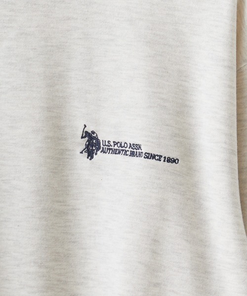 U.S. POLO ASSN.(ユーエスポロアッスン)の「U.S. POLO ASSN./ユーエスポロアッスン クルーネックスウェット(スウェット・メンズ・オートミール/ネイビー/アイボリー/ブラック・M/L/LL)」の8枚目の写真
