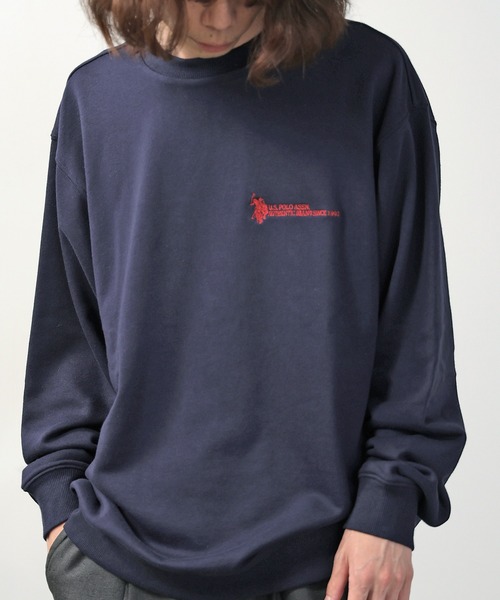 U.S. POLO ASSN.(ユーエスポロアッスン)の「U.S. POLO ASSN./ユーエスポロアッスン クルーネックスウェット(スウェット・メンズ・オートミール/ネイビー/アイボリー/ブラック・M/L/LL)」の14枚目の写真