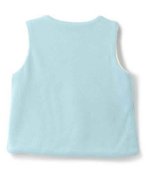 sense of wonder（センスオブワンダー）の「キューフォーザズーテディベアベスト（ベスト・キッズ・キナリ/ライトブルー・70-90cm）」の3枚目の写真