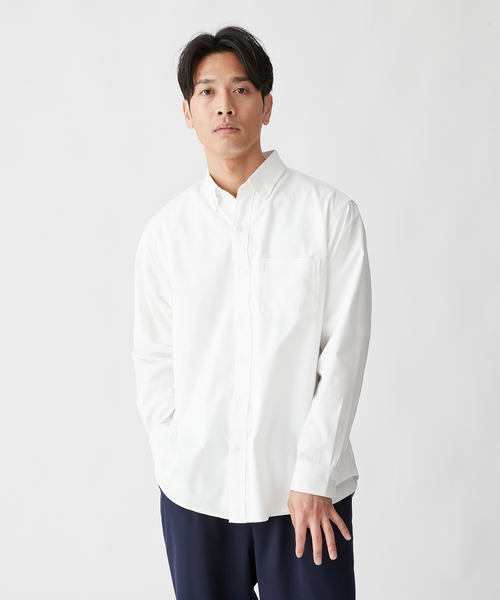 【セール】CAVE OX BIG ボタンダウンシャツ（シャツ/ブラウス）｜B.C STOCK（ベーセーストック）