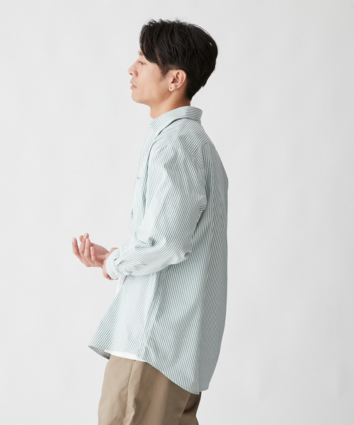 【セール】CAVE OX BIG ボタンダウンシャツ（シャツ/ブラウス）｜B.C STOCK（ベーセーストック）