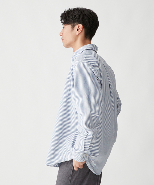 【セール】CAVE OX BIG ボタンダウンシャツ（シャツ/ブラウス）｜B.C STOCK（ベーセーストック）