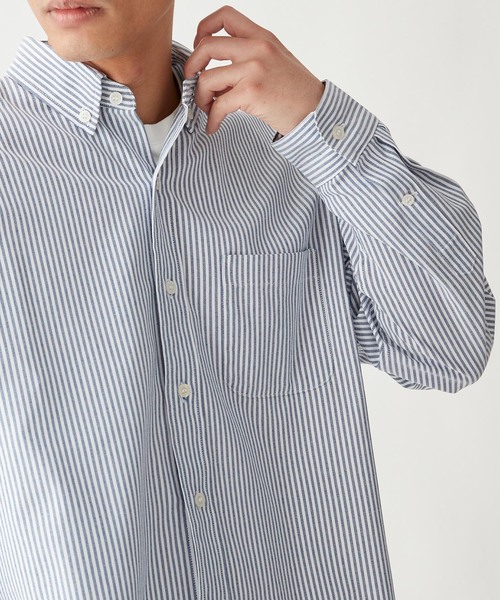 【セール】CAVE OX BIG ボタンダウンシャツ（シャツ/ブラウス）｜B.C STOCK（ベーセーストック）