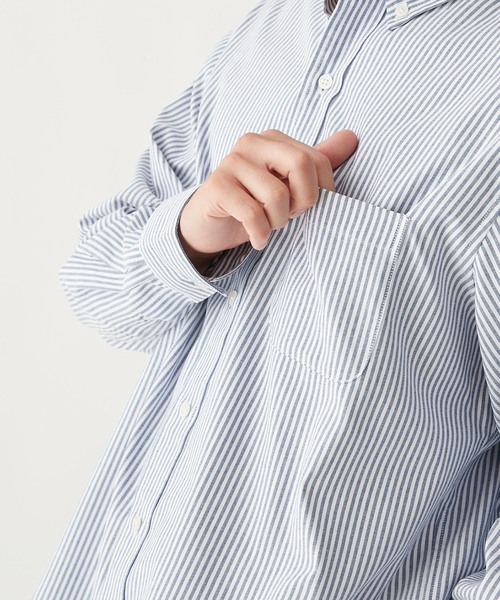 【セール】CAVE OX BIG ボタンダウンシャツ（シャツ/ブラウス）｜B.C STOCK（ベーセーストック）