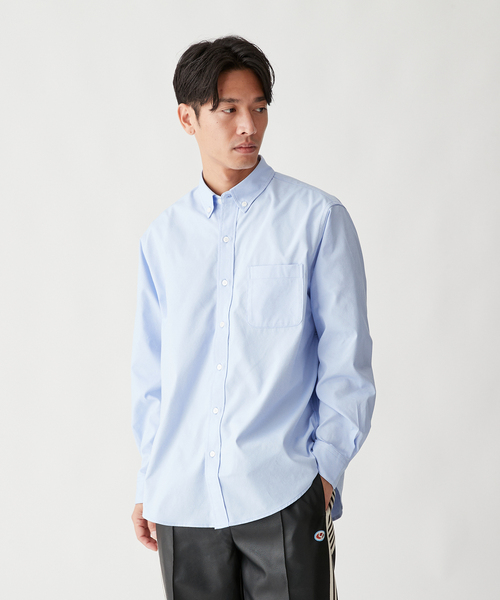 【セール】CAVE OX BIG ボタンダウンシャツ（シャツ/ブラウス）｜B.C STOCK（ベーセーストック）