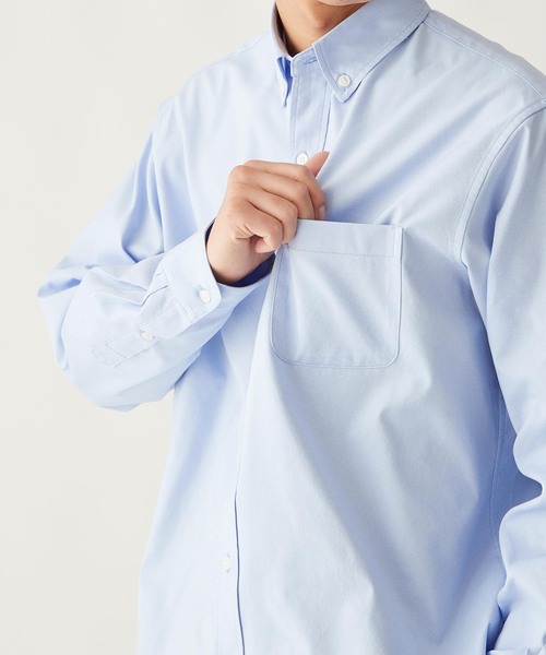 【セール】CAVE OX BIG ボタンダウンシャツ（シャツ/ブラウス）｜B.C STOCK（ベーセーストック）