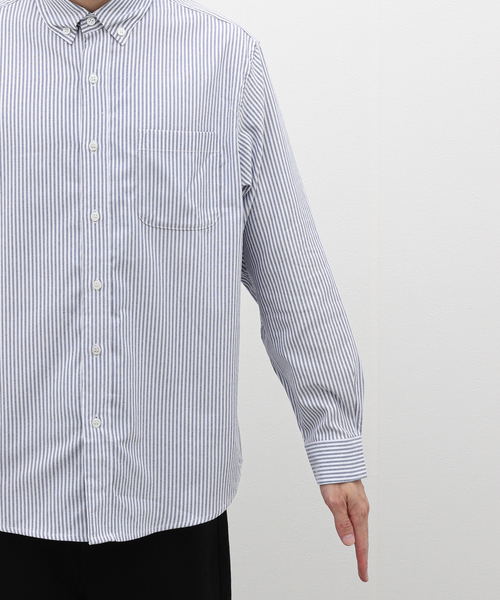 【セール】CAVE OX BIG ボタンダウンシャツ（シャツ/ブラウス）｜B.C STOCK（ベーセーストック）