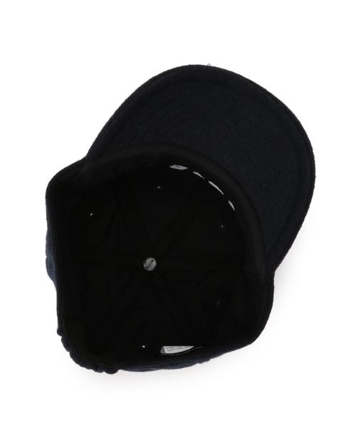 green label relaxing（グリーンレーベルリラクシング）の「GLRメルトンキャップNY（キャップ・キッズ・ネイビー・50-52cm/52-54cm）」の5枚目の写真