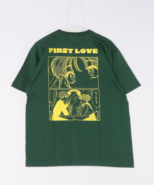 L.H.P（エルエイチピー）の「ALARME GALLERY×TUESDAY/アラームギャラリー×火曜び/Manga TEE TEE（Tシャツ/カットソー・レディース・モスグリーン/ブラック・L/XL/M）」の7枚目の写真