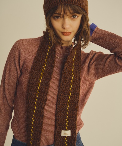 き*ん様 マリーセルニット帽 MARINE SERRE Marine Serre マリーン セル ニット帽 UHG012A