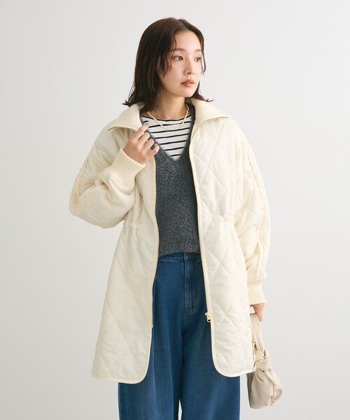 Green　Parks（グリーンパークス）の「シャギーVネックニットベスト（ベスト・レディース・ブラック/ホワイト系その他2/グレー・FREE）」の17枚目の写真