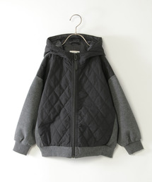 ikka（イッカ）の「【メディア紹介商品】コンビブロックスパーカー（110~160cm）【親子コーデ】（ブルゾン・キッズ）」