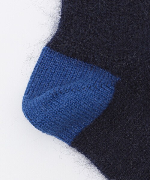 ROSTER SOX(ロスターソックス)の「ROSTER SOX: MO(ソックス/靴下・メンズ・ネイビー/ホワイト・ONE SIZE)」の4枚目の写真