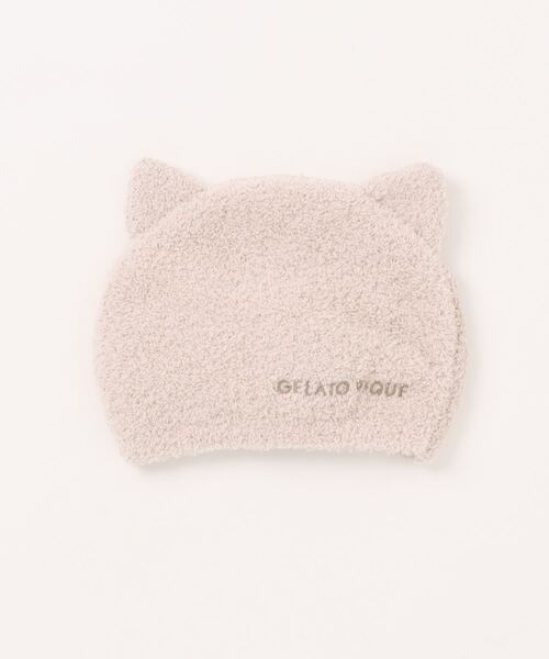 gelato pique(ジェラートピケ)の「【BABY】ベビモコキャットキャップ(その他ベビー用品・キッズ・グレー/ベージュ・FREE)」の10枚目の写真