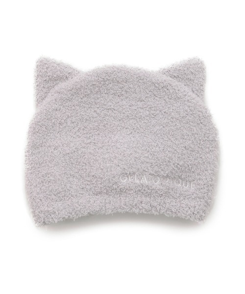 gelato pique(ジェラートピケ)の「【BABY】ベビモコキャットキャップ(その他ベビー用品・キッズ・グレー/ベージュ・FREE)」の5枚目の写真