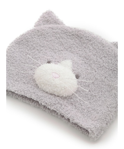 gelato pique(ジェラートピケ)の「【BABY】ベビモコキャットキャップ(その他ベビー用品・キッズ・グレー/ベージュ・FREE)」の6枚目の写真