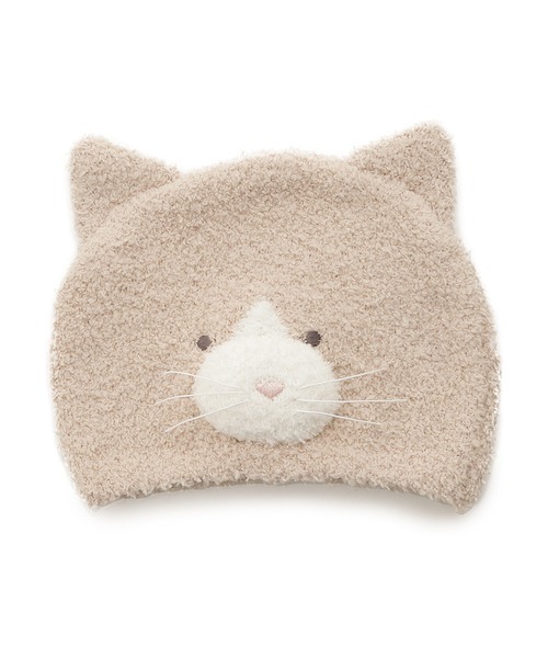 gelato pique(ジェラートピケ)の「【BABY】ベビモコキャットキャップ(その他ベビー用品・キッズ・グレー/ベージュ・FREE)」の8枚目の写真